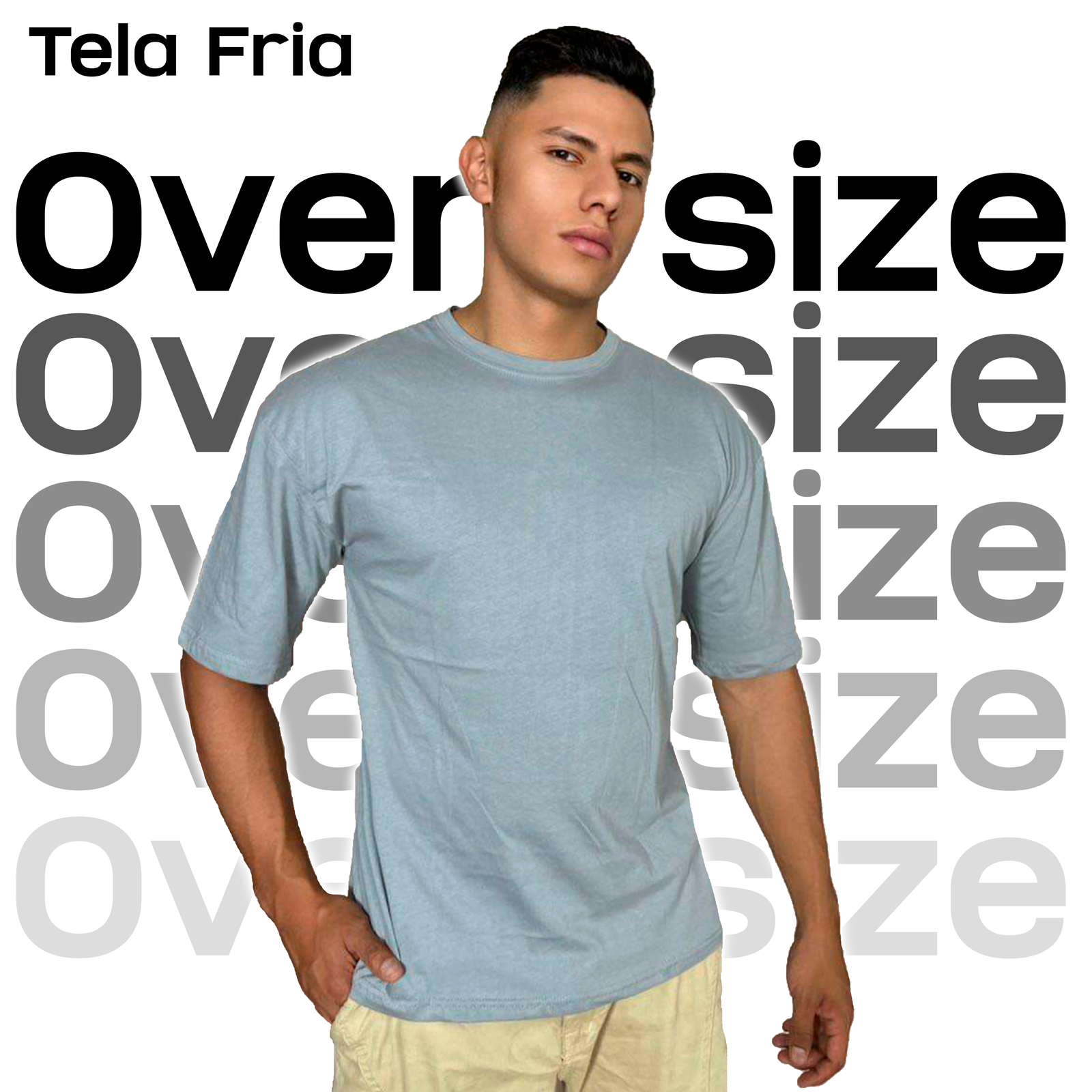 Camiseta Oversize Tela Fria